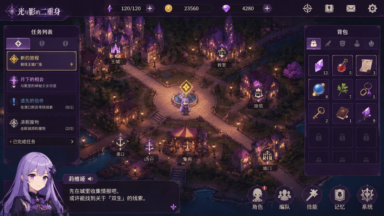 光与影的二重身 任务推进 画面 5
