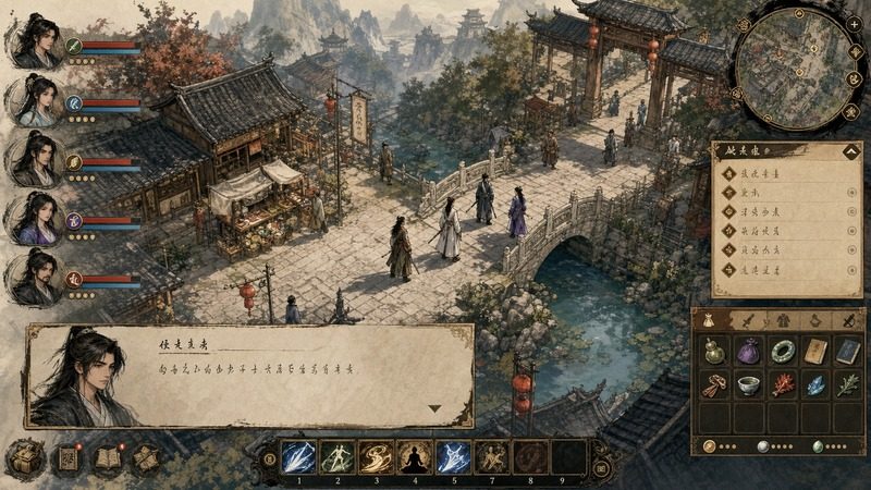 金庸群侠传5爱与死仙狐MOD六周年 主线事件 内容截图 5