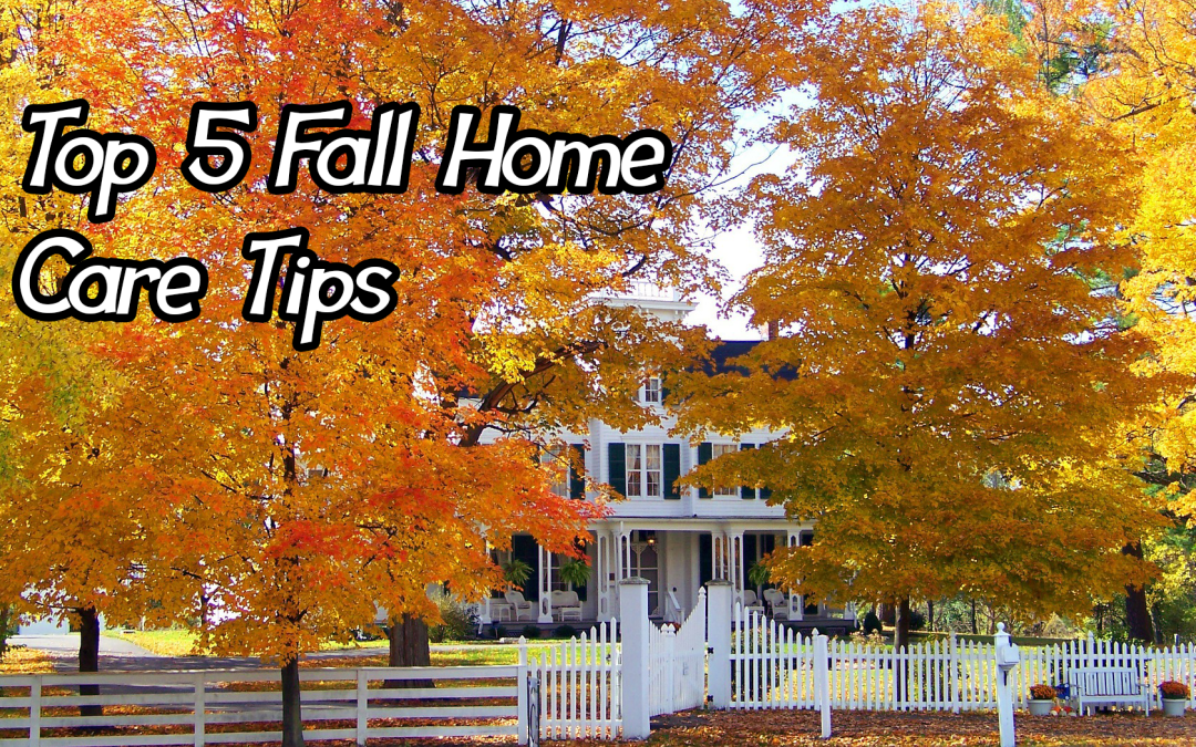 Top 5 Fall Home Care Tips